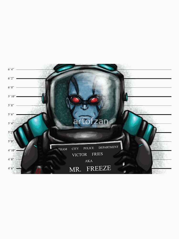 mr freeze t shirt