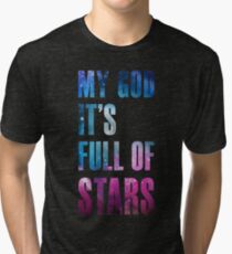 Mein Gott, es ist voller Sterne - Ausschnitt Version Vintage T-Shirt
