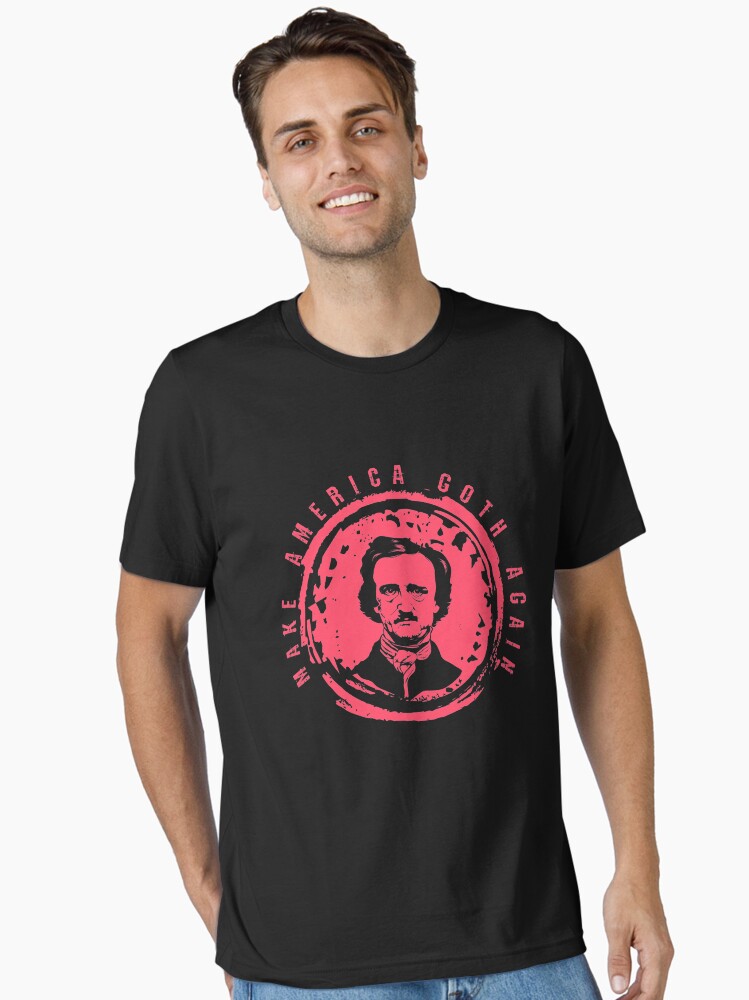 Thumbnail 1 von 7, Essential T-Shirt, Make America Goth Again - Funny Literature Pun Gift designt und verkauft von yeoys.