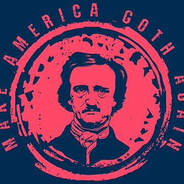 Vorschaubild zum Design Make America Goth Again - Funny Literature Pun Gift von yeoys