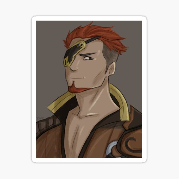 Saber Portrait Sticker