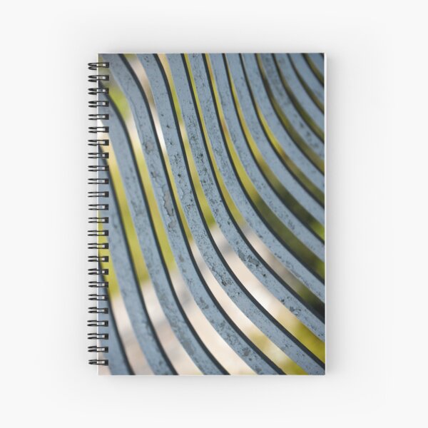 Curves Spiral Notebook