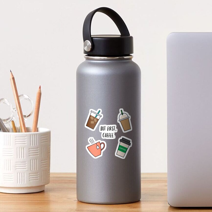 But First, Coffee Sticker Sheet (5pcs) Sticker