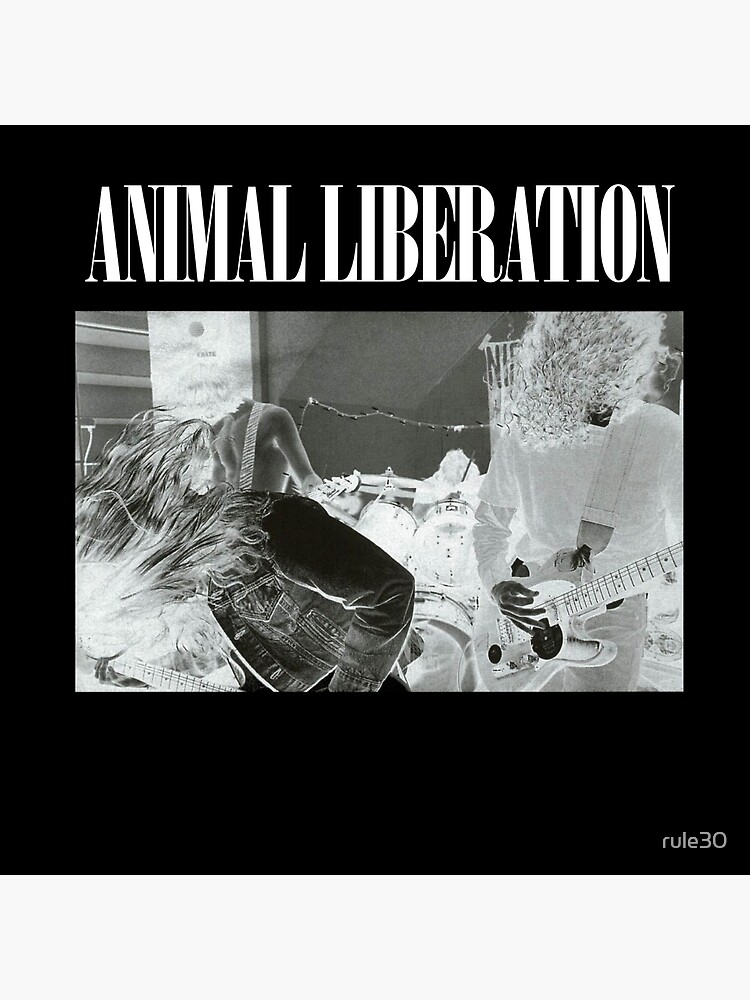 "ANIMAL LIBERATION" Poster by rule30 | Redbubble