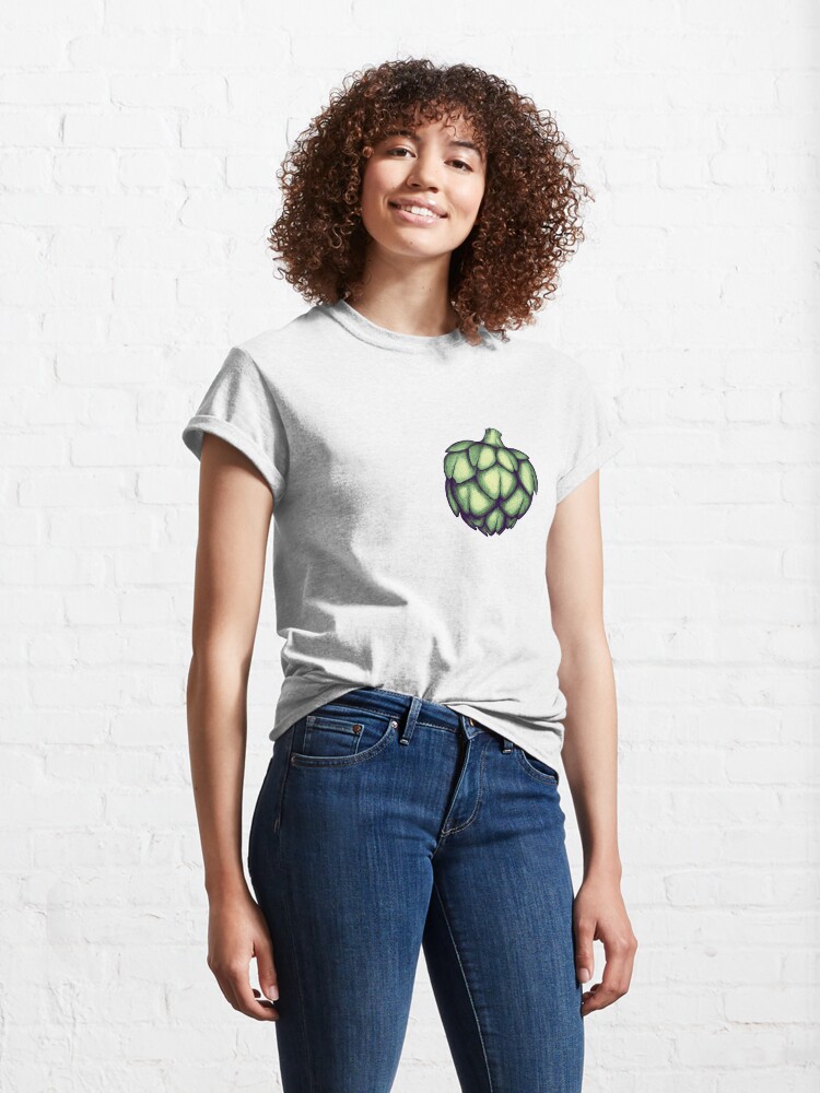 T-shirt classique ''Cœur d'artichaut' : autre vue