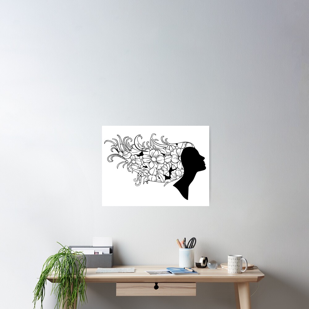 Just Add Colour - Natural Beauty Poster