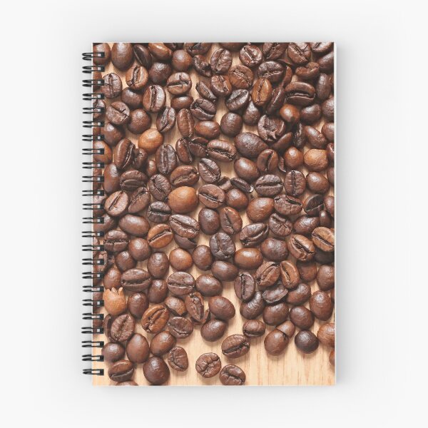 Item preview, Coffee beans on wood table designed and sold by AdiDsgn.