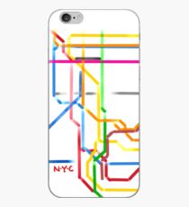 Vinilo o funda para iPhone Metro de Nueva York