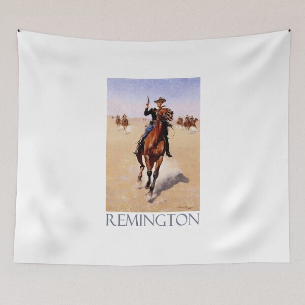 Item preview, The Trooper (1892) by Frederic Remington designed and sold by Chunga.