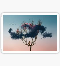 cloud tree Sticker
