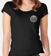 BESTDOGZ MAIN LOGO (NEGATIVE) Women's Fitted Scoop T-Shirt