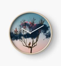 cloud tree Clock