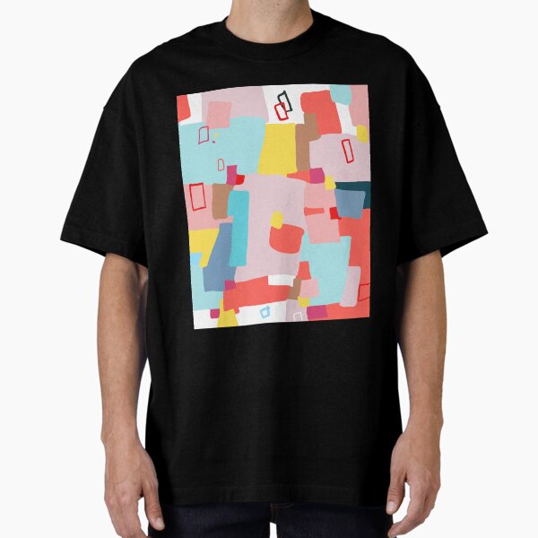 Windows of Possibility #abstractart #painting Oversized T-Shirt