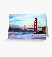 Golden Gate Bridge Greeting Card