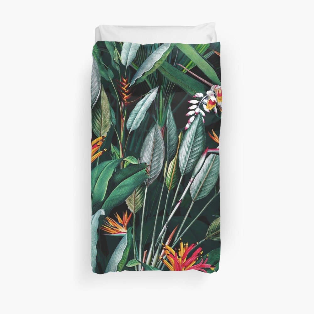 Midnight Garden V Duvet Cover