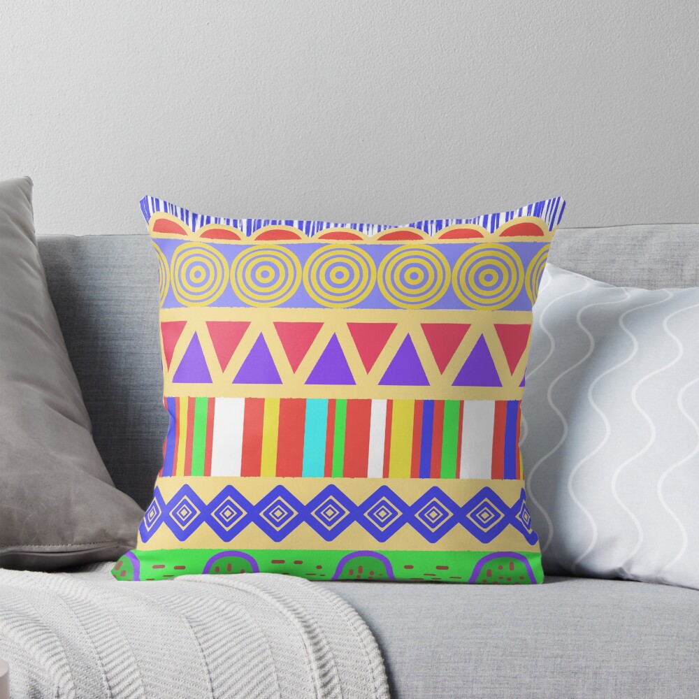 Item preview, Throw Pillow designed and sold by Mucau.