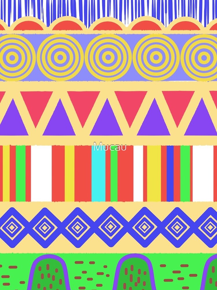 Thumbnail 4 of 4, iPhone Case, Colorful Pattern designed and sold by Mucau.