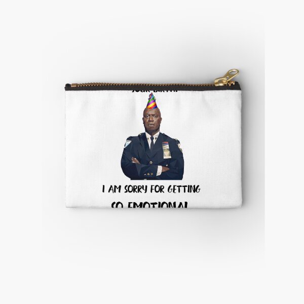 Item preview, Happy Birthday from emotional Capt. Holt! designed and sold by Meme Fandom.