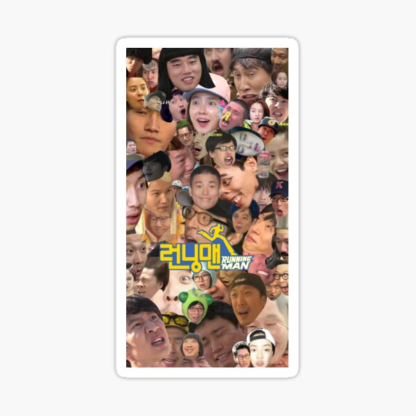 Running Man - 7012 Sticker