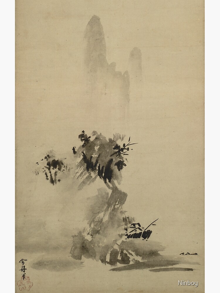 Discover Sesshu Toyo - Broken Ink Landscape (1495) Canvas