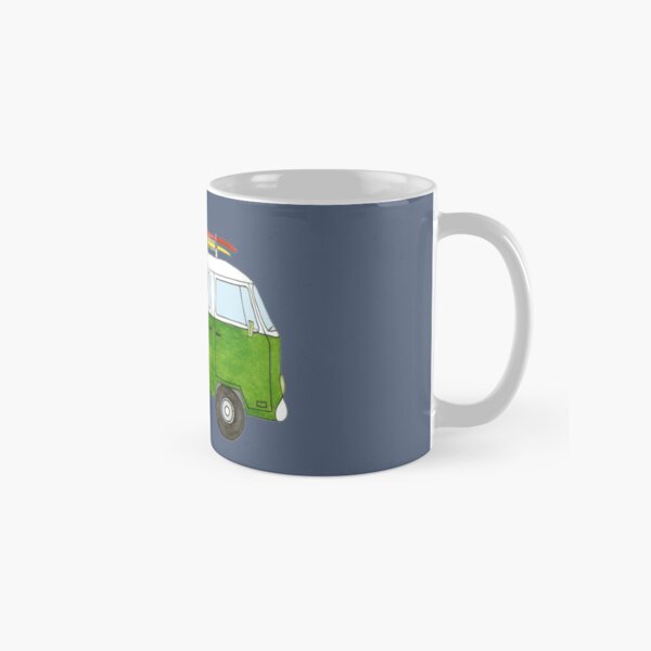Green Campervan Classic Mug