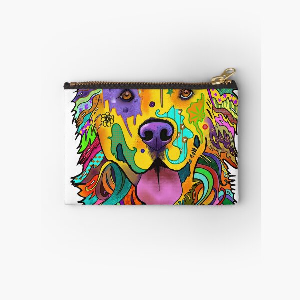 Item preview, Psychedelic golden retriever abstract design  designed and sold by Bambofu.