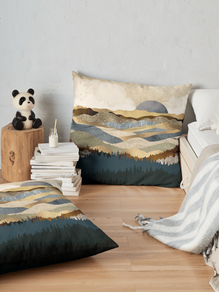 Alternate view of Golden Vista Floor Pillow