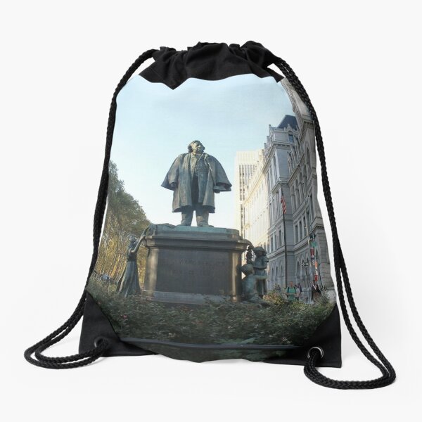 #architecture, #outdoors, #city, #sky, #old, #tree, #town, #day, #parkland, #park, #exterior Drawstring Bag