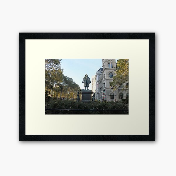 #architecture, #outdoors, #city, #sky, #old, #tree, #town, #day, #parkland, #park, #exterior Framed Art Print