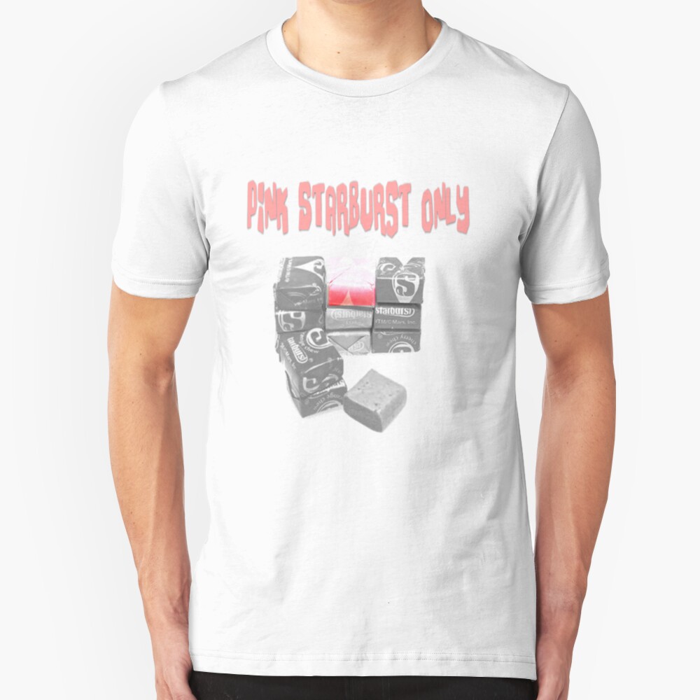 Pink Starburst Only Slim Fit T-Shirt