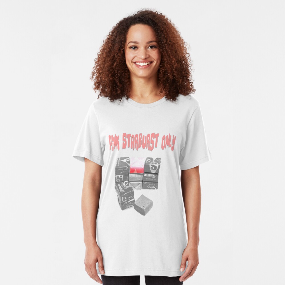 Pink Starburst Only Slim Fit T-Shirt