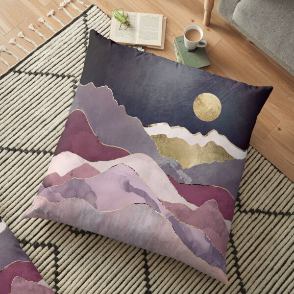 Raspberry Dream Floor Pillow