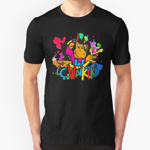 Colorful Waikiki Slim Fit T-Shirt
