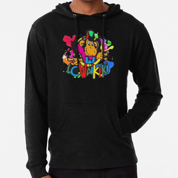 Colorful Waikiki Lightweight Hoodie