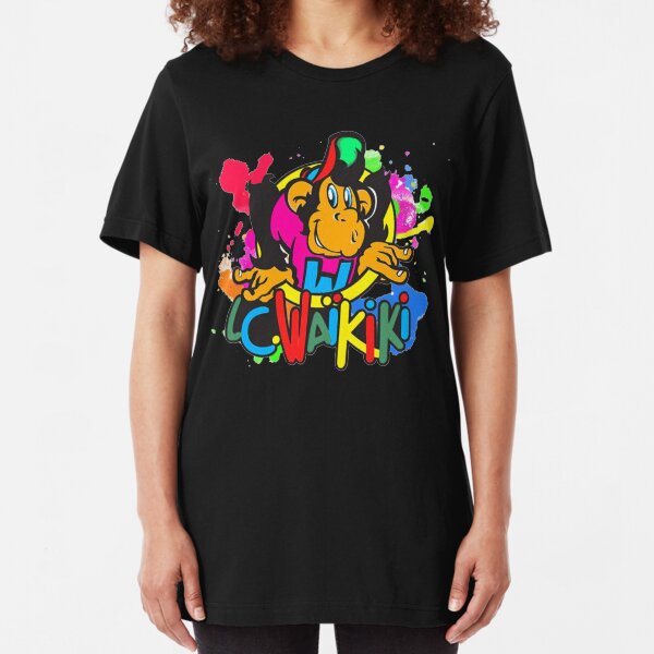 Colorful Waikiki Slim Fit T-Shirt