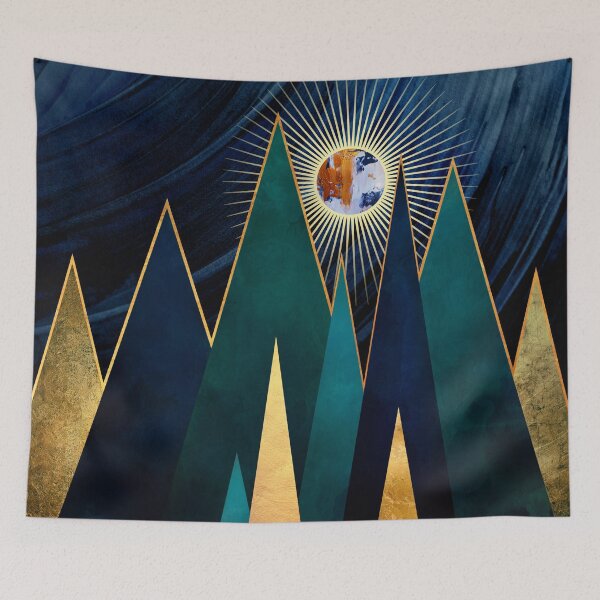 Item preview, Metallic Peaks designed and sold by spacefrogdesign.