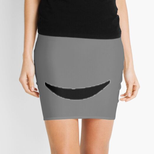 Roblox Smile Face Mini Skirt By Ivarkorr Redbubble - l4d costoms gothemo spitter morph roblox