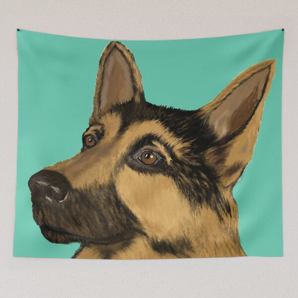 Item preview, German Shepherd designed and sold by ArtistsQuest.