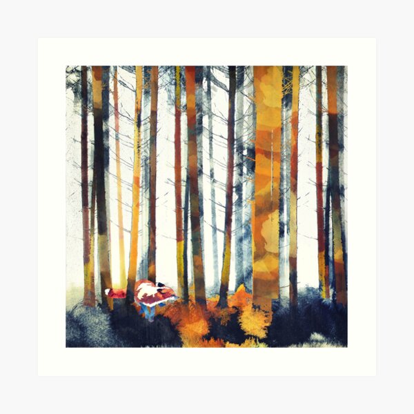 Autumn Hunt Art Print