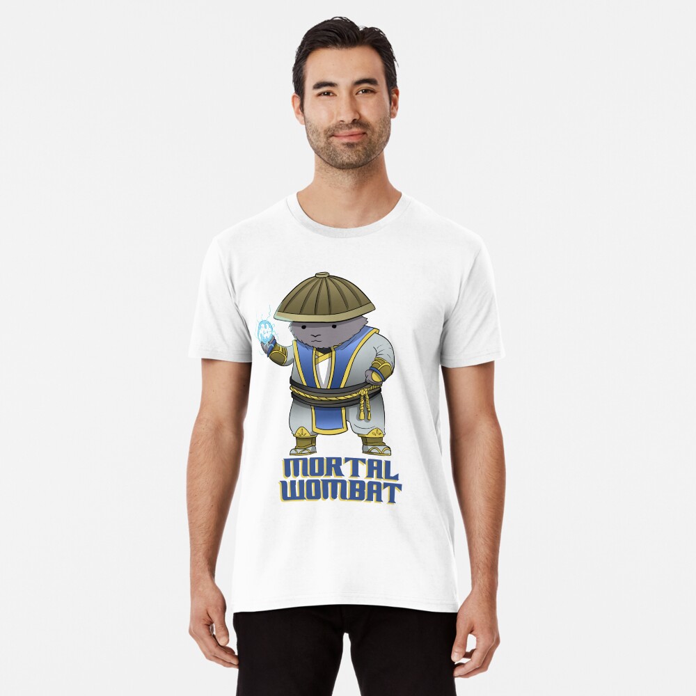 Mortal Wombat - Funny gaming shirt for nerds Premium T-Shirt