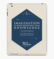 Vinilo o funda para iPad Citas de: Albert Einstein en Imaginación - Cartel, camiseta, adhesivo y regalos