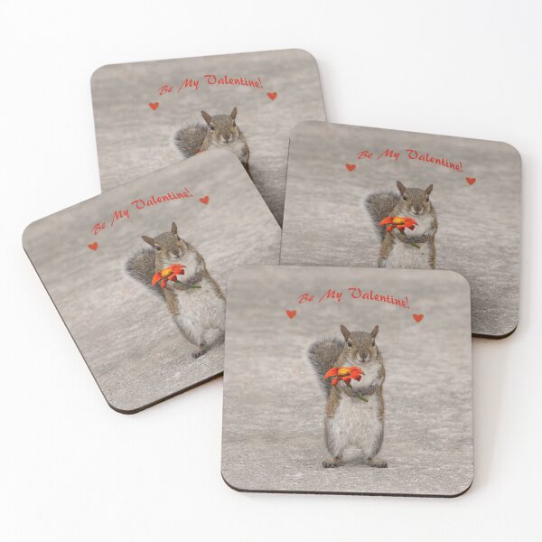Item preview, Be My Valentine from cute Squirrel designed and sold by Zina Stromberg.