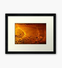 Solar Pond Framed Print