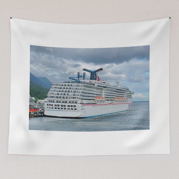Item preview, Carnival Spirit Moored in Ketchican Alaska designed and sold by AnnDixon.