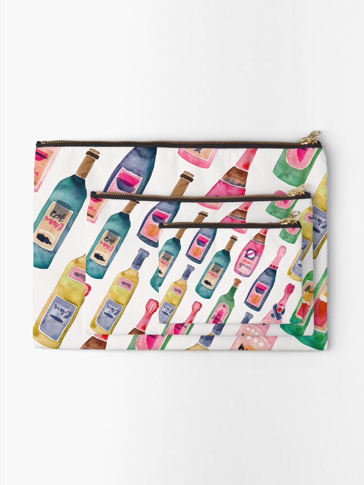 Alternate view of Champagne Collection Zipper Pouch