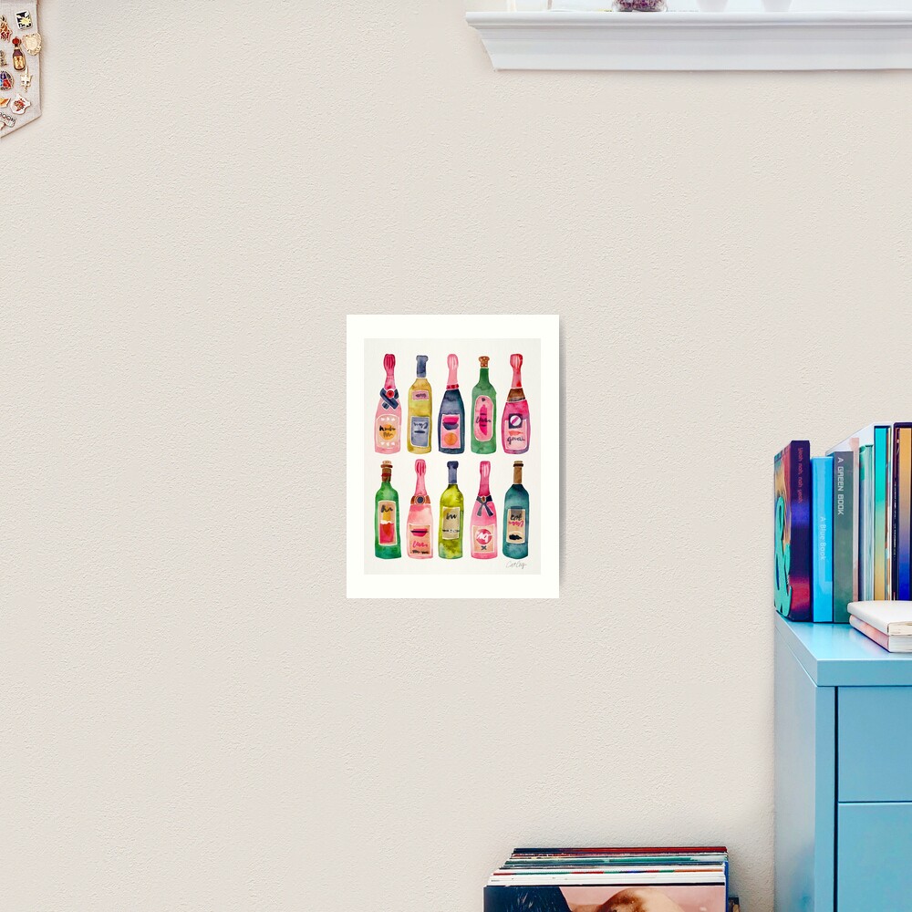 Champagne Collection Art Print