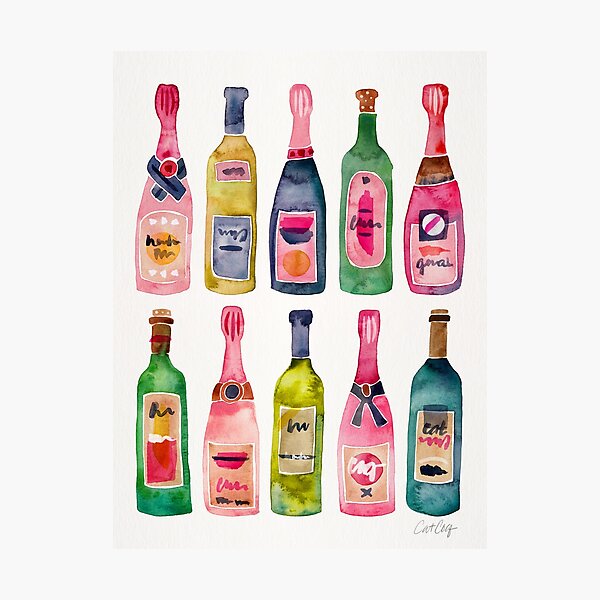 Champagne Collection Photographic Print