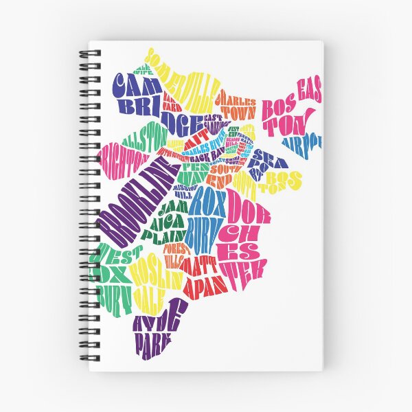 Item preview, Boston Typographic Map designed and sold by Claire Marie.
