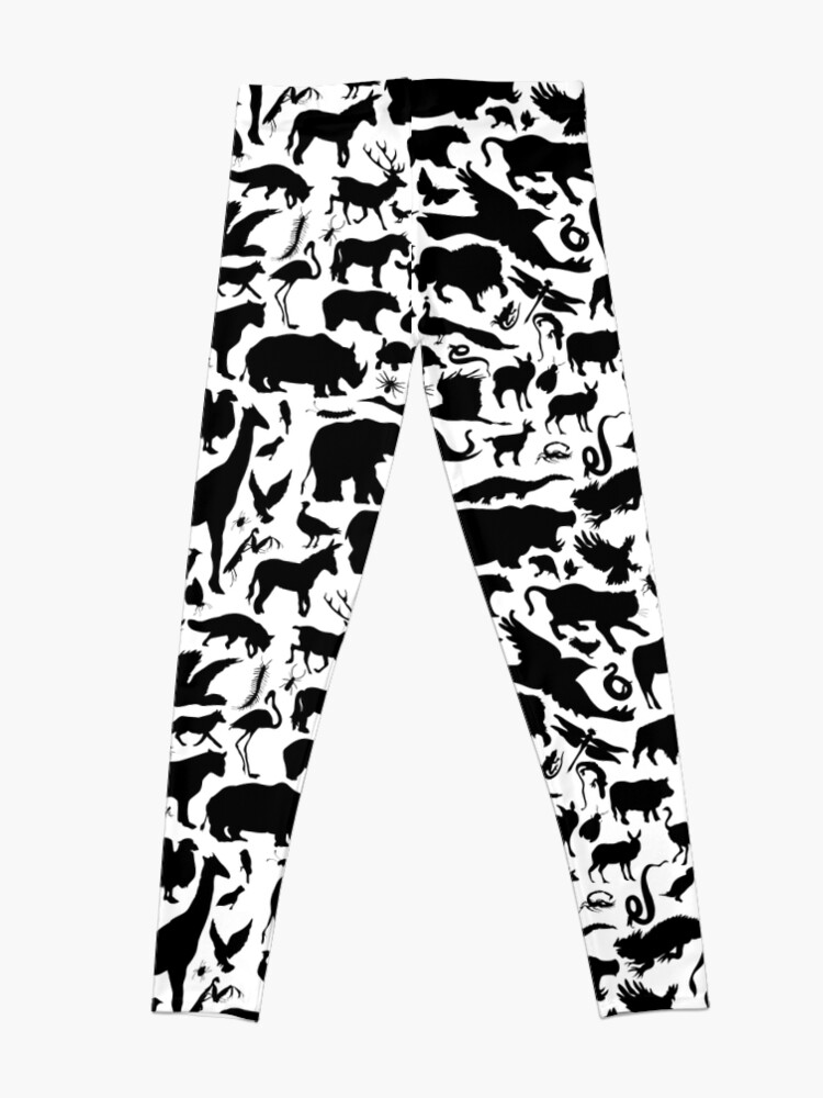 Alternate view of Animals of Africa Leggings