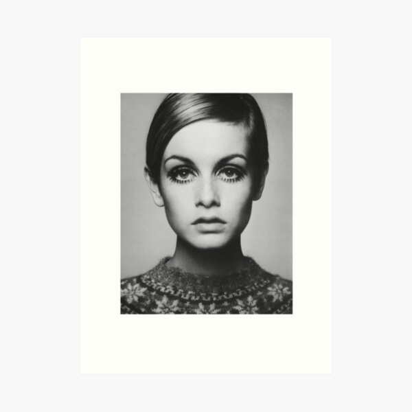 Twiggy Art Print